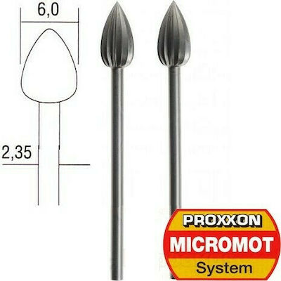 Proxxon Bit Shanks Durchmesser 6mm Set von 2Stück 28724