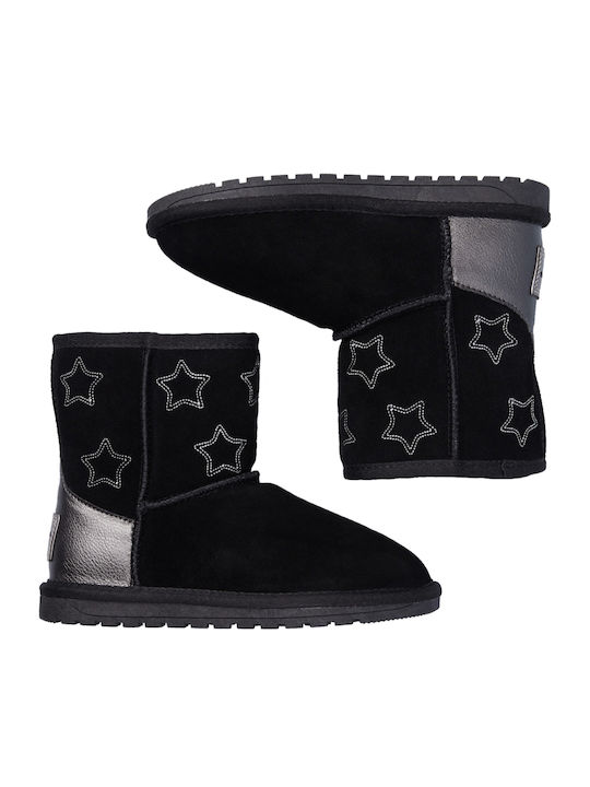 Angel Suede Ghete Pentru Copii Negre