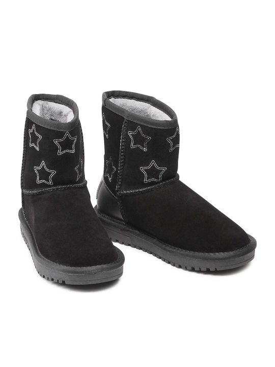Angel Suede Ghete Pentru Copii Negre