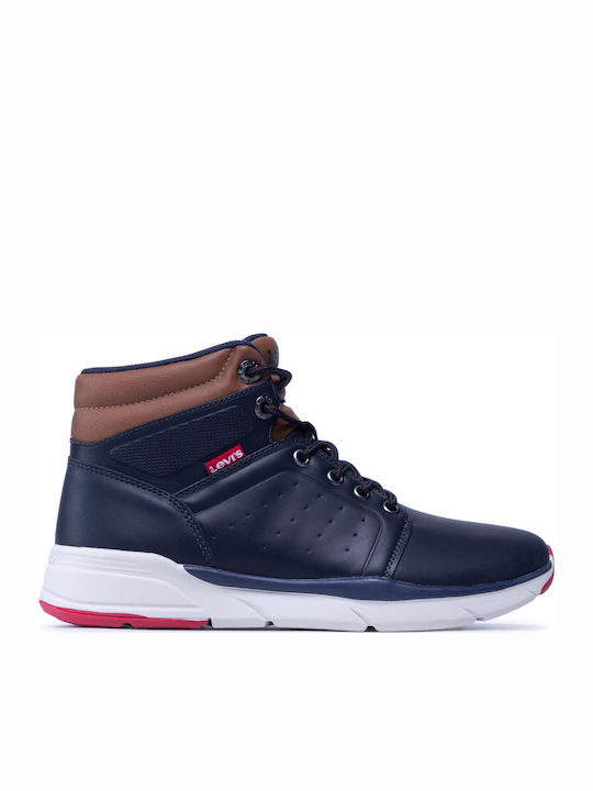 Kids Hiking Boots Peak Navy Blue