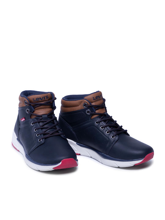Kids Hiking Boots Peak Navy Blue