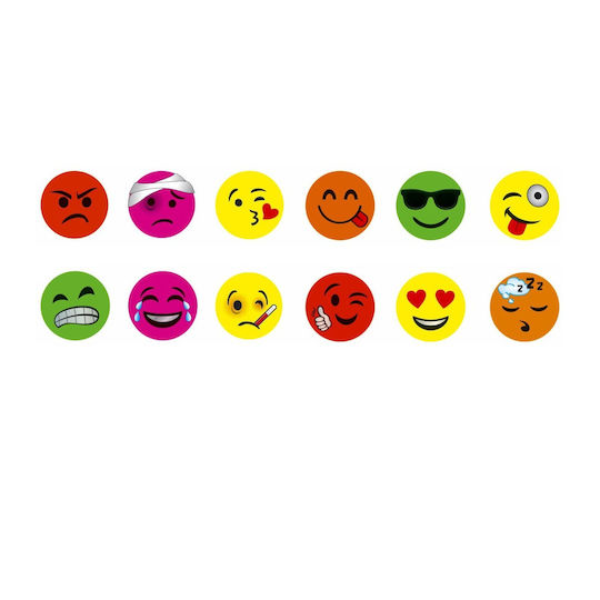Startoys Emoji Ball Kinderluftball Bunt 23cm