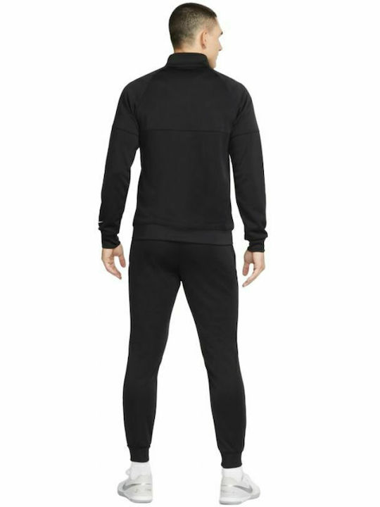 Tracksuit Df Fc Football Ποδοσφαιρικό Σετ Φόρμας Dri-Fit Γυαλιστερό με Λάστιχο Μαύρο