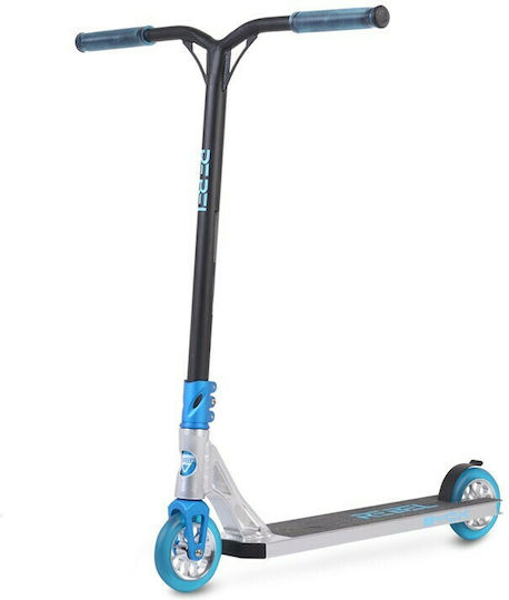 Byox Kids Scooter Stunt Rebel 2-Wheel Freestyle For 10+ Years Blue