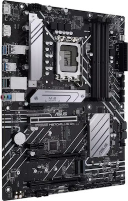 Asus Prime H670-Plus D4 Motherboard ATX με Intel 1700 Socket