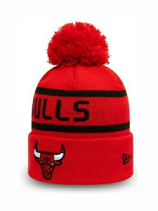 Chicago Bulls Παιδικό Σκουφάκι Πλεκτό Κόκκινο