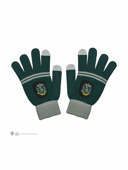 Harry Potter Slytherin Kids Beanie Set with Gloves Knitted Green