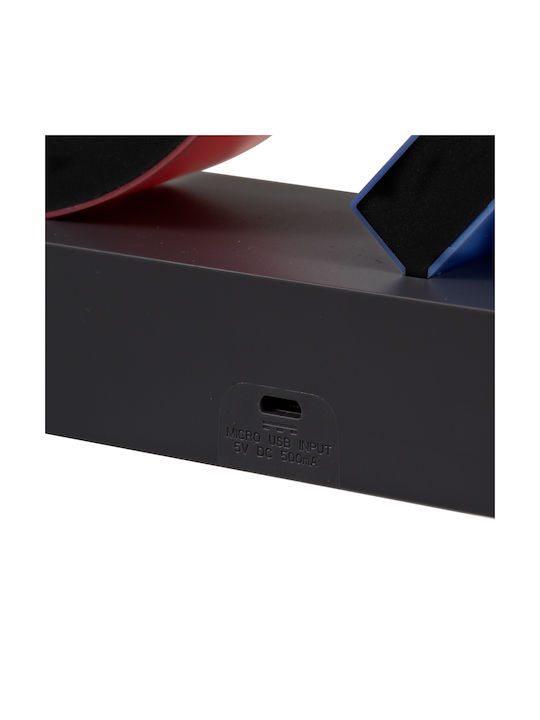 GloboStar Led Παιδικό Διακοσμητικό Φωτιστικό Playstation Icons Πολύχρωμο 30.5x6x10.5εκ.