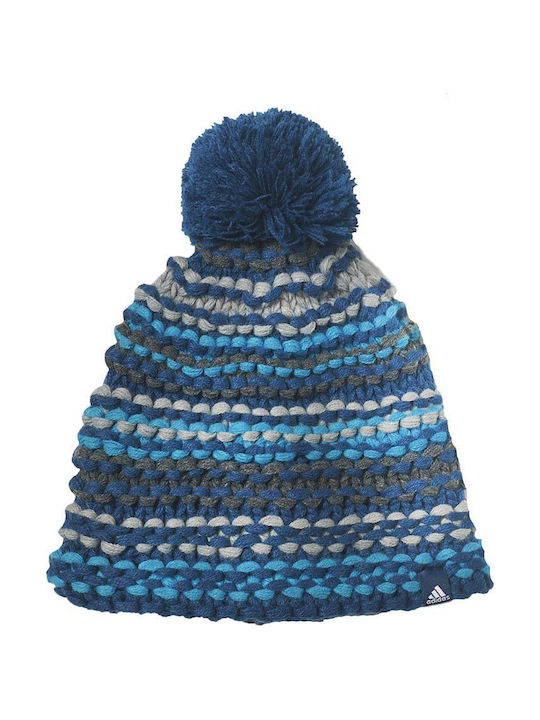 Kinder Mütze Gestrickt Blau
