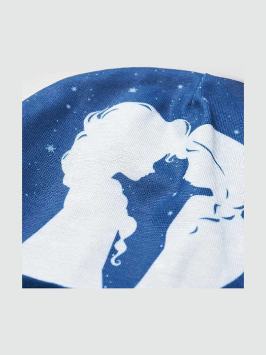 Disney Frozen Παιδικό Σκουφάκι Πλεκτό Μπλε