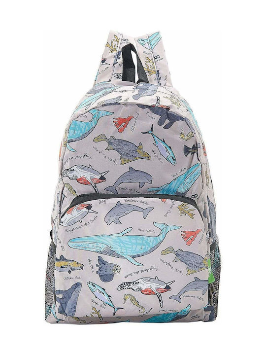 Eco Chic Sea Παιδική Τσάντα Πλάτης Γκρι