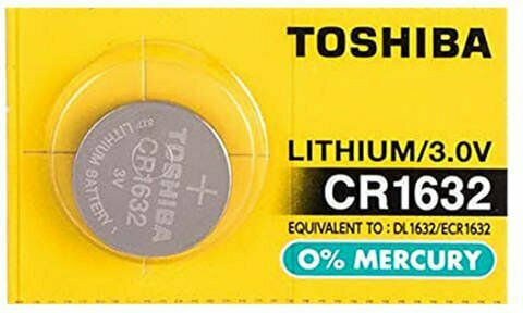 Toshiba Bp-1c Batterie Lithium für Uhren CR1632 3V 1Stück
