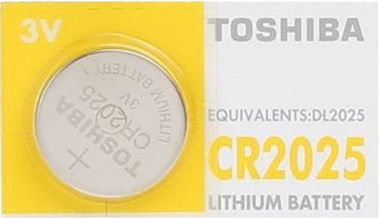 Toshiba CP-1 Μπαταρία Λιθίου Ρολογιών CR2025 3V 1τμχ
