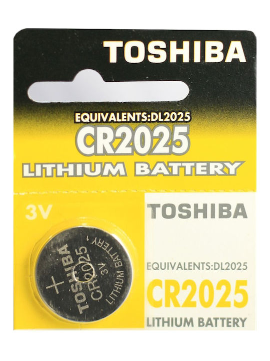 Toshiba CP-1 Μπαταρία Λιθίου Ρολογιών CR2025 3V 1τμχ