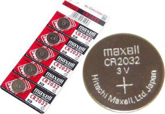 Maxell Rundliche Lithium Uhrenbatterie 3V Cr2032