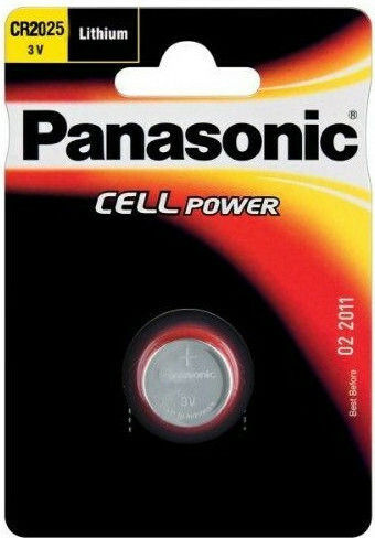 Panasonic Lithium Power Batterie für Uhren CR2025 3V 1Stück