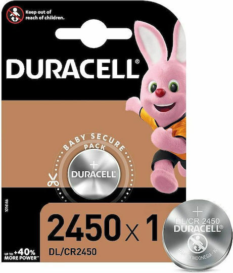 Duracell Electronics Batterie Lithium für Uhren CR2450 3V 1Stück