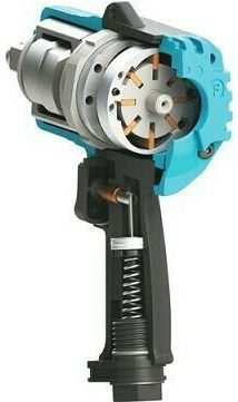 Hazet Powerful 3850 Nm Air Impact Wrench 1 Square Drive with Maximum Torque 392.58 kgm