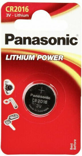 Panasonic Lithium Power Batterie für Uhren CR2016 3V 1Stück