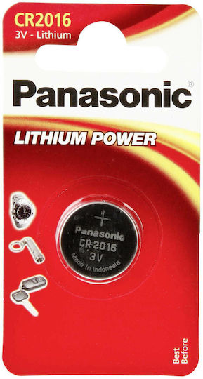Panasonic Lithium Power Batterie für Uhren CR2016 3V 1Stück