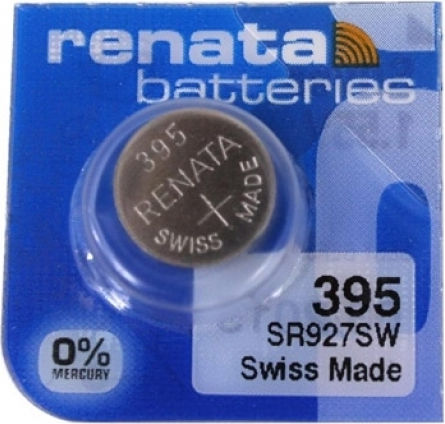 Renata 395/SR927SW Silver Oxide Watch Battery SR57 1.55V 10pcs