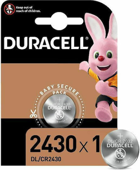 Duracell Electronics Batterie Lithium für Uhren CR2430 3V 1Stück