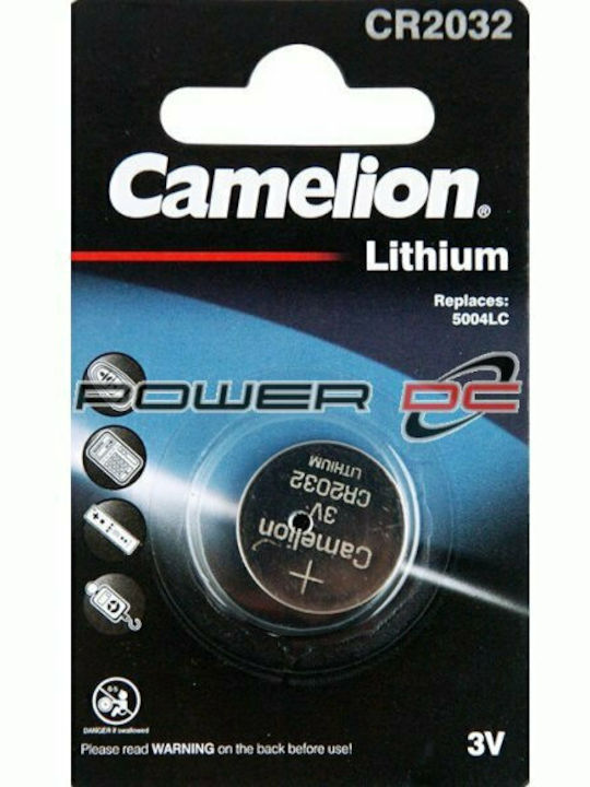 Camelion Μπαταρία Λιθίου Ρολογιών CR2032 3V 1τμχ