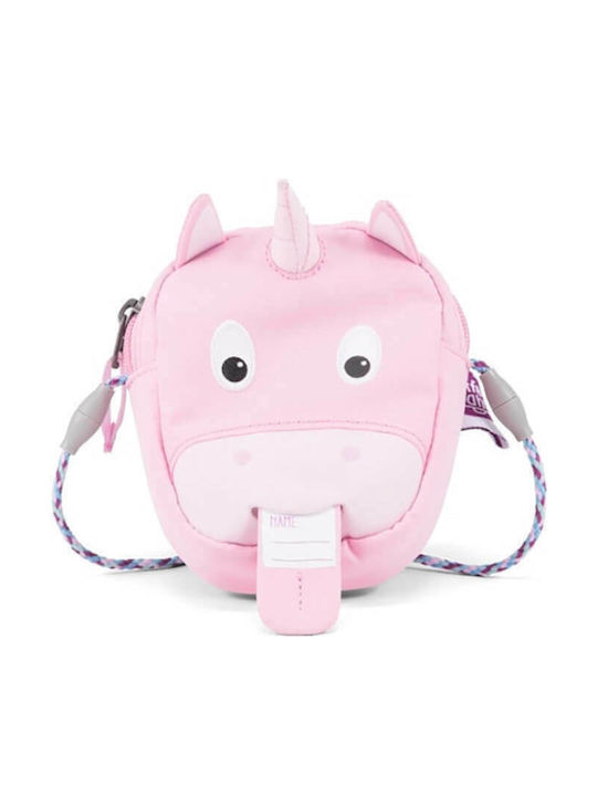 Affenzahn Emma Unicorn Παιδική Τσάντα Ώμου Ροζ 12x3x3εκ.