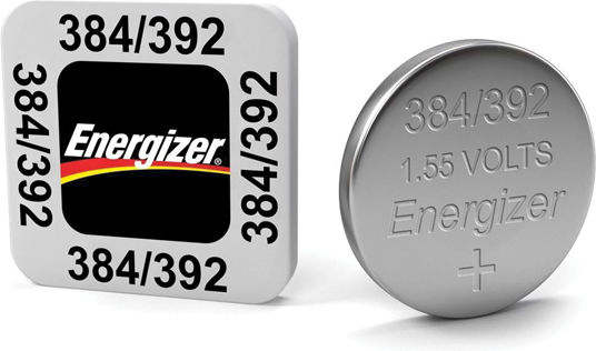Energizer 384/392 Batterie Silber-Oxid für Uhren SR41 1.55V 1Stück