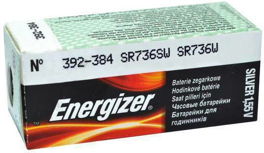 Energizer 384/392 Batterie Silber-Oxid für Uhren SR41 1.55V 1Stück