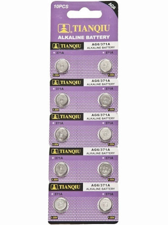Goop AG6/LR920 Αλκαλικές Μπαταρίες Ρολογιών LR69 1.5V 10τμχ