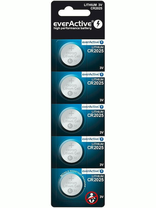 everActive Μπαταρίες Λιθίου Ρολογιών CR2032 3V 5τμχ