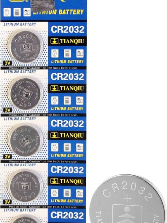 everActive Μπαταρίες Λιθίου Ρολογιών CR2032 3V 5τμχ