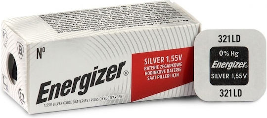 Energizer 321 Батерия Сребърен оксид За часовници SR65 1.55V 1бр