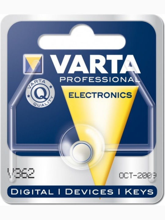 Varta Professional Electronics V362 Silver Oxide Watch Battery SR58 1.55V 1pcs