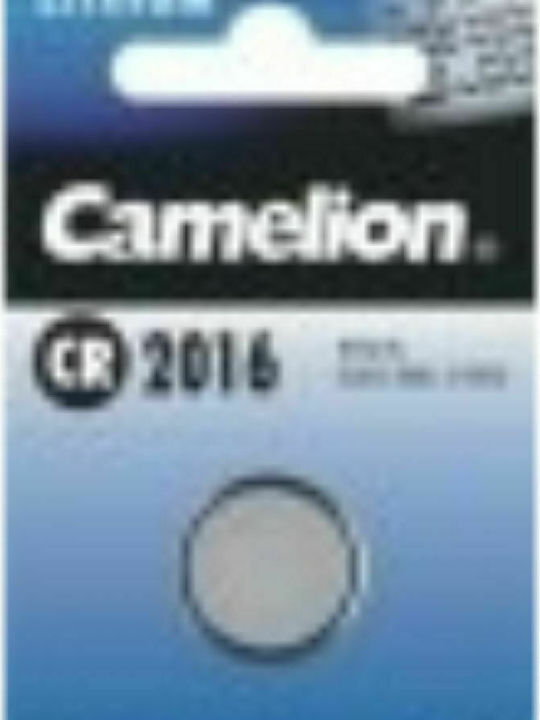 Camelion Μπαταρία Λιθίου Ρολογιών CR2016 3V 1τμχ