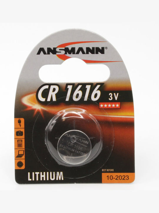 Ansmann Μπαταρία Λιθίου Ρολογιών CR1616 3V 1τμχ
