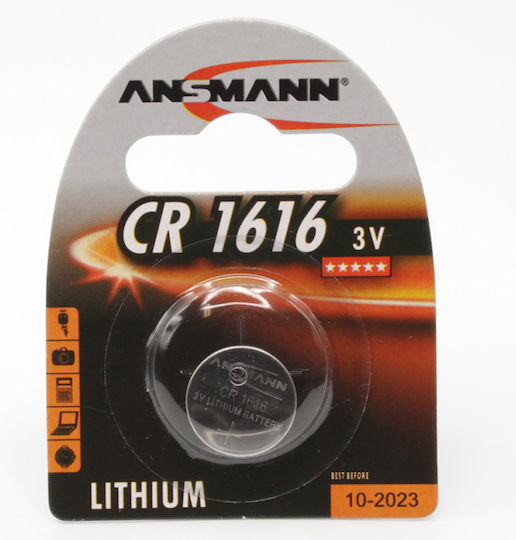Ansmann Batterie Lithium für Uhren CR1616 3V 1Stück