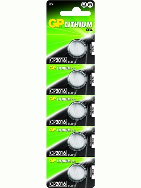 GP Batteries Lithium Cell Batterie CR2016 3V 1Stück