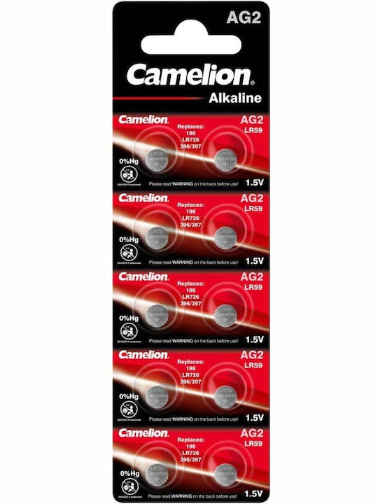 Camelion AG2 Batterien Alkalisch für Uhren LR59 1.5V 10Stück