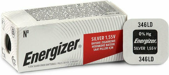 Energizer 346 Batterie Silber-Oxid für Uhren SR712 1.55V 1Stück