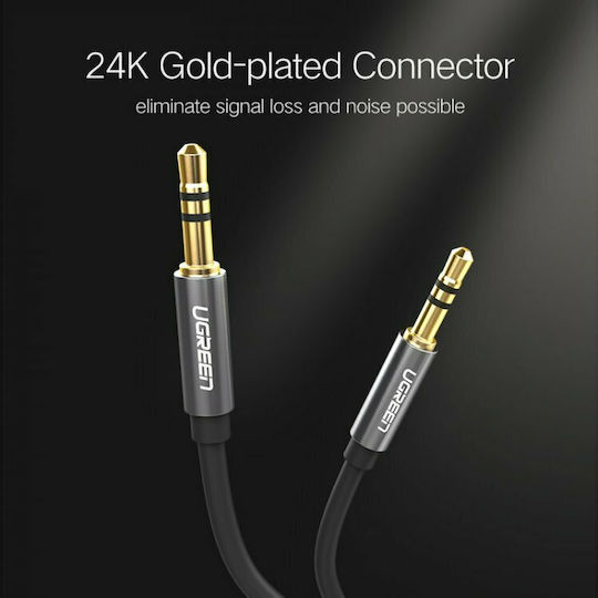 Ugreen 3.5mm Male - 3.5mm Male Audio Cable Blue 5m with Gold Plated Terminals 10689
