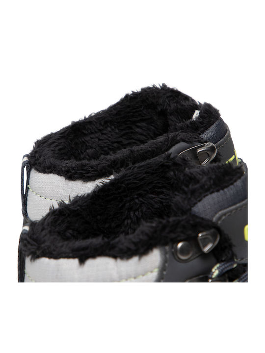 Kids Waterproof Hiking Boots Annuuk Gray