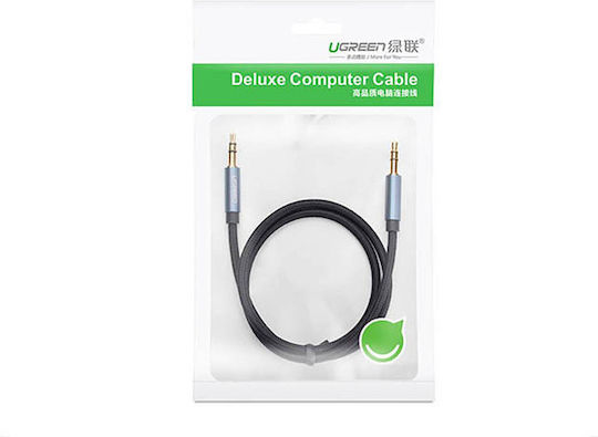 Ugreen 3.5mm Male To 3.5mm Male Blue 3m Audio Cable With Gold Plated Terminals 10688