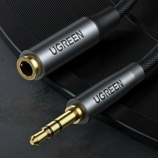 Ugreen 3.5mm Jack Cable 3.5mm Male - 3.5mm Female Black 1m 70357