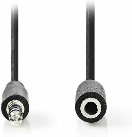 Nedis 3.5mm Jack Cable Male to Female Black 2m