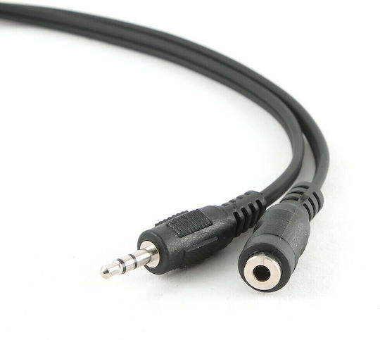 Cablexpert Καλώδιο Ήχου 3.5mm male - 3.5mm female Μαύρο 3m CCA-423-3M