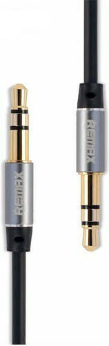 Remax Καλώδιο Ήχου 3.5mm male - 3.5mm male Λευκό 1m RM-L100