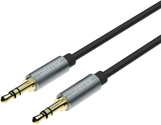 Unitek 3.5mm Jack Cable Male - 3.5mm Jack Male Black 1.5m Y-C922ABK