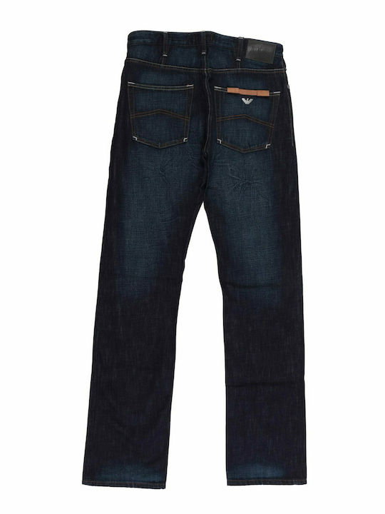 Armani Jeans Men's Jeans Pants in Regular Fit Navy Blue